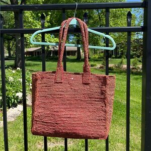 Helen Kaminski Raffia Straw Tote